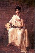 Raja Ravi Varma Malabar Lady Germany oil painting artist